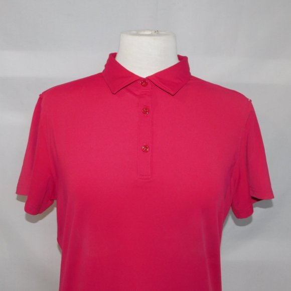 Loft8 golf Womens L Magenta Polo Shirt - Picture 3 of 10